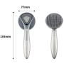SOGUE Knot Comb C260027 Pet Grooming Tool 2 Sided Undercoat Rake for Cats & Dogs Safe Dematting Comb for Easy Mats & Tangles Removing