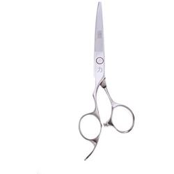 ShearsDirect Japanese 6.0'' 440C True Left Handed Curved Shear with Ergonomic Offset Handle