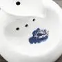 KUANDARM Fountains and Water Features, Pet Automatic Water Dispenser Mute Circulating Water Drinking Fountains for Dogs, White KUANDARM Fountains and Water Features, Pet Automatic Water Dispenser Mute Circulating Water Drinking Fountains for Dogs, White