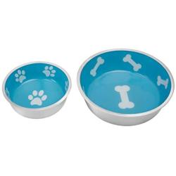 Indipets Super Max Dog Bowl - Heavy Duty Sand Casted Aluminum