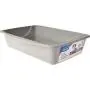 Petmate Open Cat Litter Box,Mouse Grey, Small (14''x10.5''x3.5'')