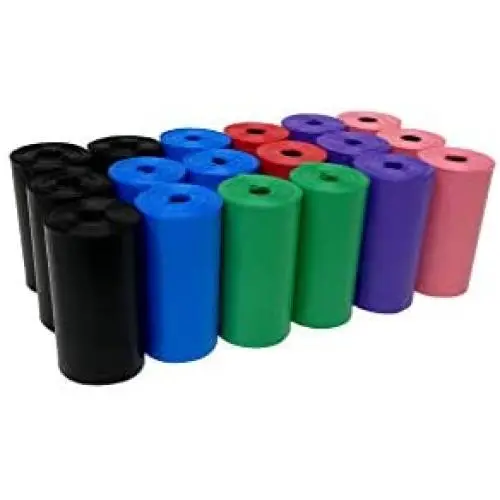 Five Star Pet 9'' x 14.25'' Made in USA Easy Open Poop Bags Dog Waste Bags, 18 Refill Rolls, 270 Bags