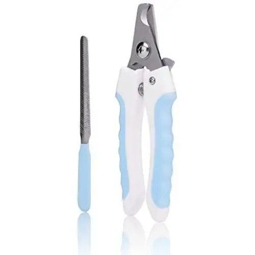 JWMGKJ Dog&Cat Nail Clippers, Dog Nail Grinder for Large Dogs, Nail Clipper for Small Dog with Free Nail File, Professional Dog Nail Trimmers Grooming Tool for Large and Small Animals