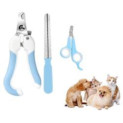 FlyInk Dog & Cat Pets Nail Clippers and Trimmers—with Safety Guard to Avoid Over Cutting, Professional Grooming Tool for Large and Small Animals