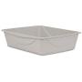 Petmate Open Cat Litter Box, Blue Mesa/Mouse Grey, 4 Sizes