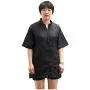 myonly Dog Pet Grooming Smock Work Clothes Nylon Barber Apron for Salon