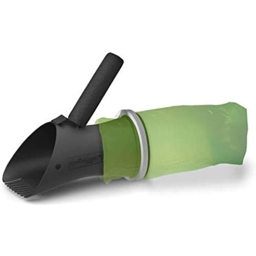PooBagger Pooper Scooper Pooper Scooper Large Dogs Heavy Duty AutoBagger. Uses Any Bag.