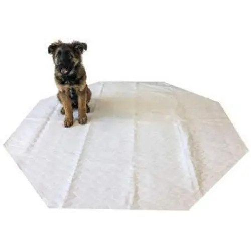 Midlee 64'' x 64'' Octagon Pee Pad Set of 2 Reusable Midlee 64'' x 64'' Octagon Pee Pad Set of 2 Reusable