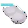 Food Grade Melamine Double Dog Bowls Double Premium Stainless Steel Bowls Pet Food Water Feeder for Medium Dog No More Than 40 pounds Food Grade Melamine Double Dog Bowls Double Premium Stainless Steel Bowls Pet Food Water Feeder for Medium Dog No More Than 40 pounds