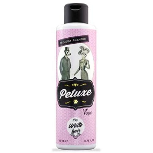 Petuxe 00220 Vegan Shampoo for Dogs and Pets, White Hair – 200 ml