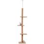 S-Lifeeling Cat Climbing Toys Tower Structures Cat Climber Tree Post Shelves Multilayer Platform Super Long Large Cat Climbing Tree Cat Tree Furniture Scratch