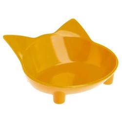 QINYUAN Cat Bowl, Cute Ear Modeling Pet Non-Slip Dog Kitten Dishes Drink Feeding Feeder