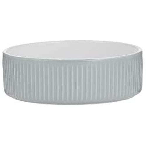 Mason Cash Linear Grey Pet Bowl 15x5cm , One Size