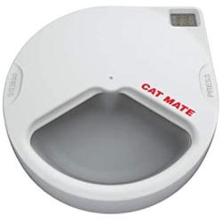 Cat Mate C300 Automatic 3 Meal Pet Feeder with Digital Timer for Cats and Small Dogs