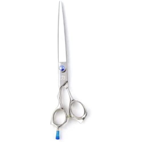 ShearsDirect Japanese 440C Stainless Steel True Left Hand Professional Grooming Shear, 8-Inch