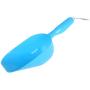 Sroute Pet Food Scoop; 2-Cup, Lines for 1Cup and 2 Cup, Volumes for 200ml and 400ml, Dog Puppy Cat Rabbit Plastic Pet Food Scoop,Four Colors Available