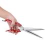 TOPINCN Manual Sheep Shearing Stainless Steel Hand Shear Scissors Multifunctional Sheep Shear Wool Shear Trimming Scissor with Spring