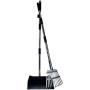 Bodhi Dog Extra Large New Adjustable Metal Pooper Scooper | Tray and Rake with Long Secure Handle | Perfect Pet Poop Picker Upper for Small and Large Dogs - Great for Grass, Street and Gravel