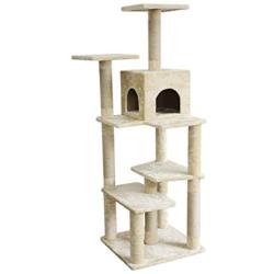 Amazon Basics Cat Tree with Cave, Scratching Posts