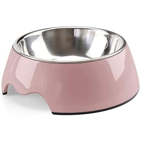 choemore Dog Bowl Stainless Steel Dog Food Bowl Anti-Slip Cat Dish with Removable Dog Water Bowl