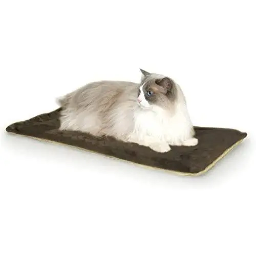 K&H PET PRODUCTS Heated Thermo-Kitty Mat Reversible Cat Bed K&H PET PRODUCTS Heated Thermo-Kitty Mat Reversible Cat Bed