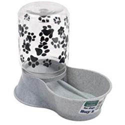 Lixit Dog Water Fountain and Dry Food Feeder