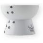 NECO ICHI Necoichi Mini Raised Cat Food Bowl, Stress Free, Backflow Prevention, Dishwasher and Microwave Safe, Made to EC & ECC European Standard