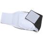 Teamoy 3pcs Reusable Wrap Diapers for Male Dogs, Washable Puppy Belly Band (XL, 25''-29'' Waist, Black+ Gray+ Blue)