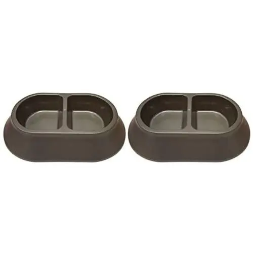 Black Duck Brand Set of 2 Large Pet Bowls! 3 and 6 Different Metallic Colors! BPA Free! Black Duck Brand Set of 2 Large Pet Bowls! 3 and 6 Different Metallic Colors! BPA Free!
