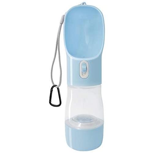 UPGRADE Dog Water Bottle, Leak Proof Portable Water Bowl Dispenser for Walking Traveling, Multifunctional Outdoor Water Dispenser for Dogs and Cats, Lightweight & Convenient