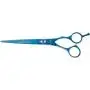 Master Grooming Tools 5200 Blue Titanium Shears — High-Performance Shears for Grooming Dogs - Straight, 6½'' Master Grooming Tools 5200 Blue Titanium Shears — High-Performance Shears for Grooming Dogs - Straight, 6½''
