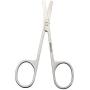 Motanar 3.5-Inch Stainless Steel Dog Pet Round-Tip Home Grooming Scissors for Nose Hair,Ear Hair,Face Hair,Paw Hair