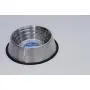 Indipets Stainless Steel Capacity Measurement Dog Bowl - Volume Marking, No-Tip, Anti-Skid Dish