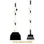 Bodhi Dog Extra Large New Adjustable Metal Pooper Scooper | Tray and Rake with Long Secure Handle | Perfect Pet Poop Picker Upper for Small and Large Dogs - Great for Grass, Street and Gravel