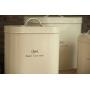 Premier Housewares Adore Pets Feed The Cat Food Storage Bin with Spoon, 2.8 L - Cream Premier Housewares Adore Pets Feed The Cat Food Storage Bin with Spoon, 2.8 L - Cream