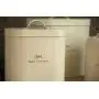Premier Housewares Adore Pets Feed The Cat Food Storage Bin with Spoon, 2.8 L - Cream