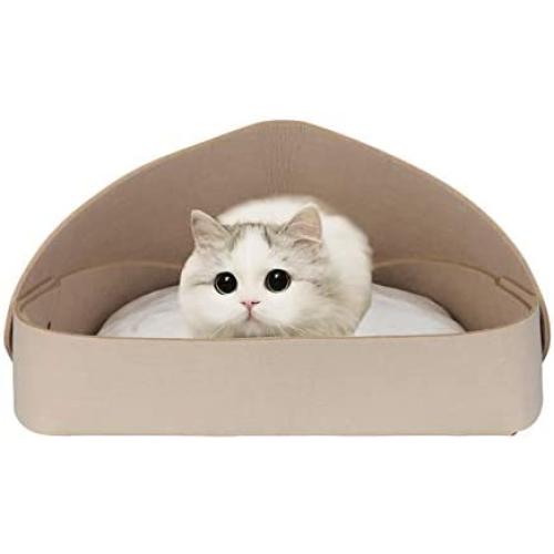 valen Pet Dog & Cat Bed | Washable Felted Cat Bed | Nordic Style | Suitable for Cats Under 16.5 LBS