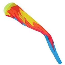 MPP Rocket Flying Comet Dog Fetch Toy Colorful Tennis Ball Sleeve Soar Wind Sock 23''