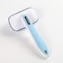 TOTTPED Pet self-Cleaning Nail Rake Comb cat and Dog Hair Brush removes All Hair, Knots, Cleans and Sheds
