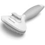Amareisbe Self Cleaning Slicker Brush, Dog & Cat Brush with Massage Particles, Grooming Shedding Tool for Short and Long Hair - Gently Removes Loose Undercoat, Mats and Tangled Hair