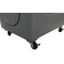 Pet Wash Enclosure with Splash Guard, Wheels & Removable Shelf