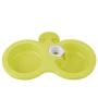 Hanging Pet Food Water Bowl, Dog Cat Double Bowl with Hanger Automatic Gravity Water Drinking Fountain Removable Small Pets Feeder for Cat Dog Puppy Crate Cage
