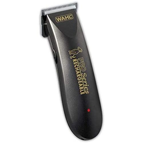WAHL Deluxe Pro Series Rechargeable Cordless Dog Clippers with Low Noise for Quiet Dog Grooming at Home - for Small & Large Dogs with Thin to Thick Coats - Model 9591-100