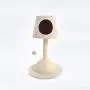 Furrytail Lamp Shape Cute and Uniqueness Cat Tree Tower Scratching Post with Cat House Bed and Teaser Ball, Solid Wood Made Two Color Blue and Beige Furrytail Lamp Shape Cute and Uniqueness Cat Tree Tower Scratching Post with Cat House Bed and Teaser Ball, Solid Wood Made Two Color Blue and Beige
