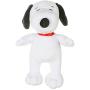 Peanuts Snoopy Figure Classic Plush Squeaker Dog Toy, 9 Inch Medium | White Plush Dog Toy for All Dogs, Officially Licensed Peanuts Product | Small Plush Fabric Squeaky Dog Toy