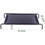 Leyoutime Pet Bed Elevated Dog Bed Cat Bed Breathable Moisture-Proof Easy to Clean Available in All Seasons… (Large)