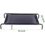 Leyoutime Pet Bed Elevated Dog Bed Cat Bed Breathable Moisture-Proof Easy to Clean Available in All Seasons… (Large) Leyoutime Pet Bed Elevated Dog Bed Cat Bed Breathable Moisture-Proof Easy to Clean Available in All Seasons… (Large)
