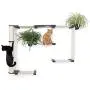 CatastrophiCreations Mini Garden - Multiple Level Cat Hammock and Climbing Activity Center - Wall-Mounted Cat Tree Shelves CatastrophiCreations Mini Garden - Multiple Level Cat Hammock and Climbing Activity Center - Wall-Mounted Cat Tree Shelves