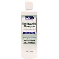 Davis Chlorhexidine Pet Shampoo, 12-Ounce