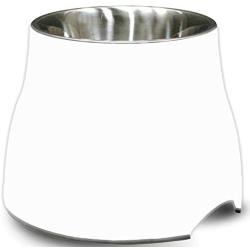 Dogit Elevated Dog Bowl, Stainless Steel Dog Food and Water Bowl for Dogs